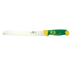COLTELLO PER PANE LINEA IMPERIALE 26CM MANICO VERDE/GIALLO