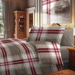 COMPLETO LETTO MATRIMONIALE IN COTONE ABE TORTORA: vendita online COMPLETO LETTO MATRIMONIALE IN COTONE ABE TORTORA in offerta