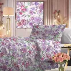 COMPLETO LETTO MATRIMONIALE IN COTONE VALERY PANNA: vendita online COMPLETO LETTO MATRIMONIALE IN COTONE VALERY PANNA in offerta
