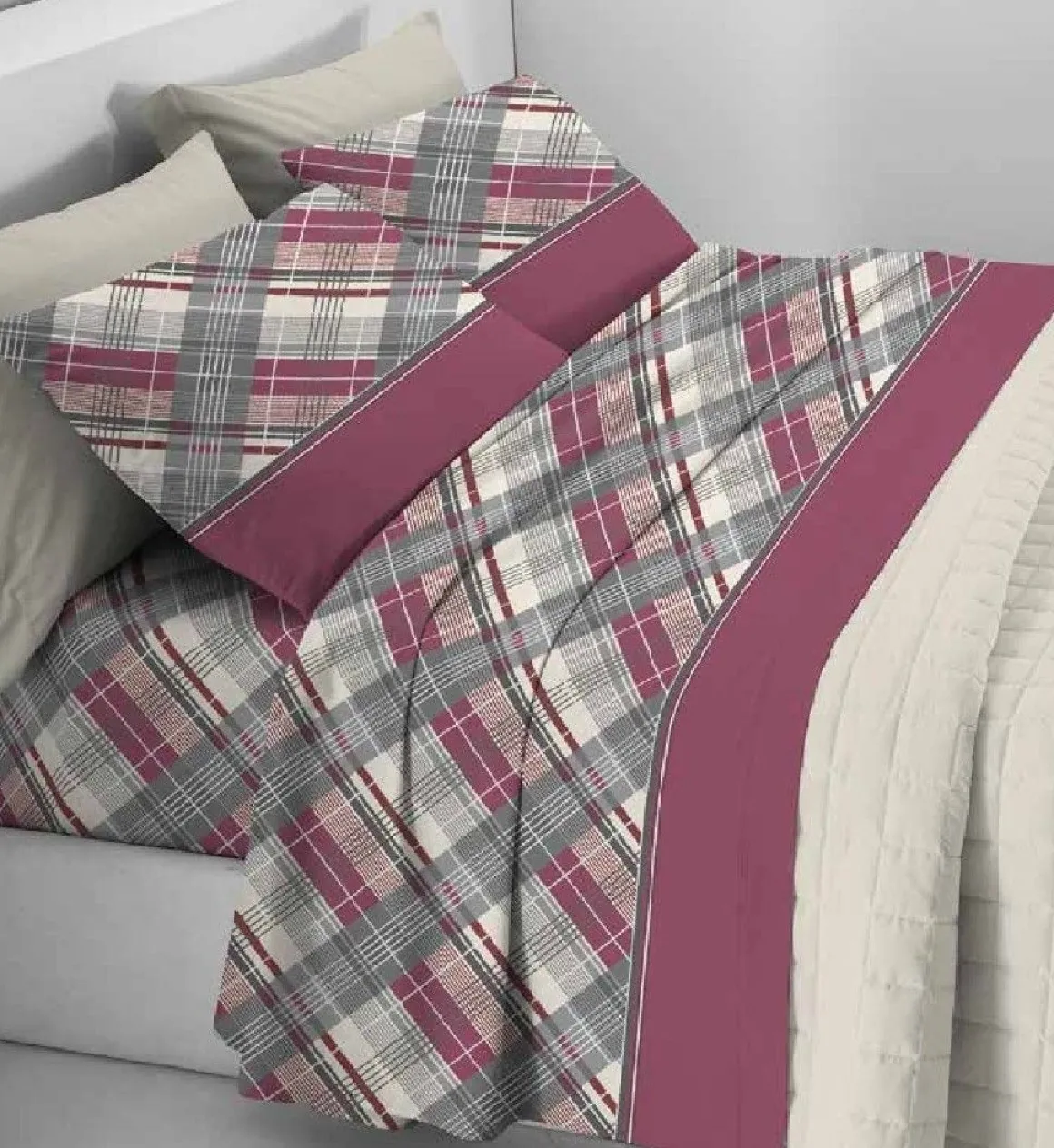 COMPLETO LETTO SINGOLO IN FLANELLA NUVOLA TRADY ASS.: vendita online COMPLETO LETTO SINGOLO IN FLANELLA NUVOLA TRADY ASS. in offerta