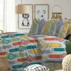 COMPLETO LETTO UNA PIAZZA E MEZZA IN COTONE REROY GHIACCIO: vendita online COMPLETO LETTO UNA PIAZZA E MEZZA IN COTONE REROY GHIACCIO in offerta
