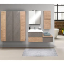 COMPOSIZIONE BAGNO IN NOBILITATO KIKI E HIRO