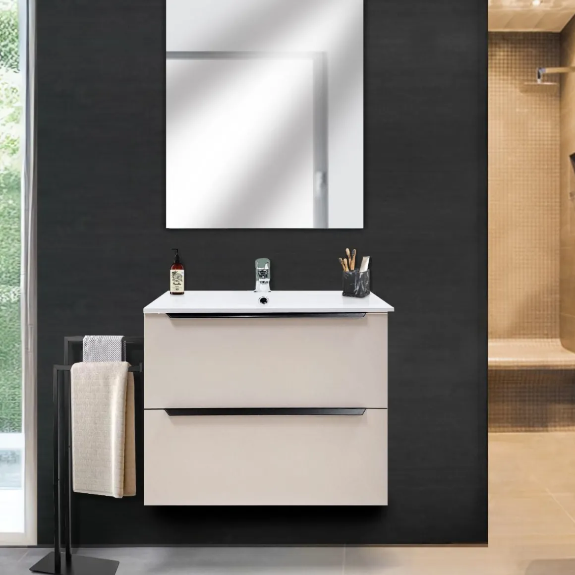 COMPOSIZIONE BAGNO MOD. B201 RUGIADA