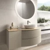 COMPOSIZIONE BAGNO MOD. SFERA TORTORA OPACO