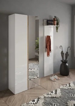 COMPOSIZIONE INGRESSO FRAME BIANCO LUCIDO E CADIZ a prezzi bassi