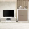 COMPOSIZIONE MOD. GIORNO PER GIORNO NUVOLA FRASSINO E TELE/FANGO LISCIO