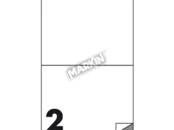 CONFEZIONE 200 ETICHETTE 210X148,5MM BIANCHE : vendita online CONFEZIONE 200 ETICHETTE 210X148,5MM BIANCHE in offerta