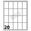 CONFEZIONE 200 ETICHETTE 34X21MM BIANCHE : vendita online CONFEZIONE 200 ETICHETTE 34X21MM BIANCHE in offerta