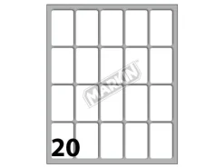 CONFEZIONE 200 ETICHETTE 34X21MM BIANCHE : vendita online CONFEZIONE 200 ETICHETTE 34X21MM BIANCHE in offerta