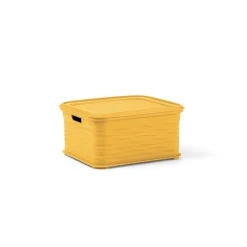 CONTENITORE LOOP IN POLIPROPILENE OCRA 16.5X29 H. 11CM 3.9LT: vendita online CONTENITORE LOOP IN POLIPROPILENE OCRA 16.5X29 H. 11CM 3.9LT in offerta
