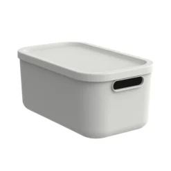 CONTENITORE MULTI BOX ALBULA LIGHT VISCHIO BIANCO 39.5X23.5 H. 17.7CM 12LT: vendita online CONTENITORE MULTI BOX ALBULA LIGHT VISCHIO BIANCO 39.5X23.5 H. 17.7CM 12LT in offerta