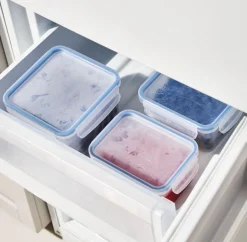 CONTENITORE PER FRIGO LINEA CLICK AND LOCK IN PLASTICA 16.1X12X6CM 0.5LT