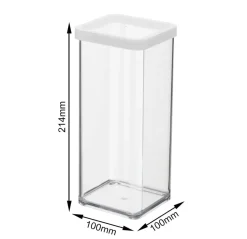 CONTENITORE PREMIUM LINEA LOFT IN PLASTICA 10X10X21.4CM 1.5LT