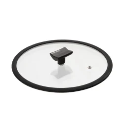 Coperchio Aria In Vetro Con Bordo In Silicone Diam. 20 in offerta