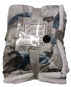 Coperta Alias Flanella e Sherpa 150x200 cm: Coperta Morbida e Accogliente
