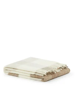 Coperta in Pura Lana Vergine, Lanerossi Iseo Check 130x170 cm in offerta!