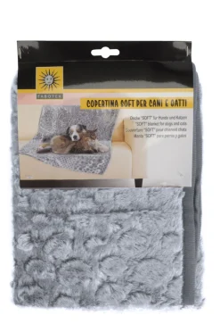 COPERTA PERLA DARK BROWN 60X90CM : vendita online COPERTA PERLA DARK BROWN 60X90CM in offerta