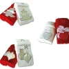 COPPIA SPUGNA 2PZ RICAMO NATALE FONDO ROSSO: vendita online COPPIA SPUGNA 2PZ RICAMO NATALE FONDO ROSSO in offerta