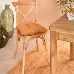 COPRISEDIA TRAPUNTATO CLEM 38X38 CM CANNELLA: vendita online COPRISEDIA TRAPUNTATO CLEM 38X38 CM CANNELLA in offerta