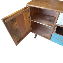 CREDENZA IN MANGO 2 ANTE E 6 CASSETTI: vendita online CREDENZA IN MANGO 2 ANTE E 6 CASSETTI in offerta