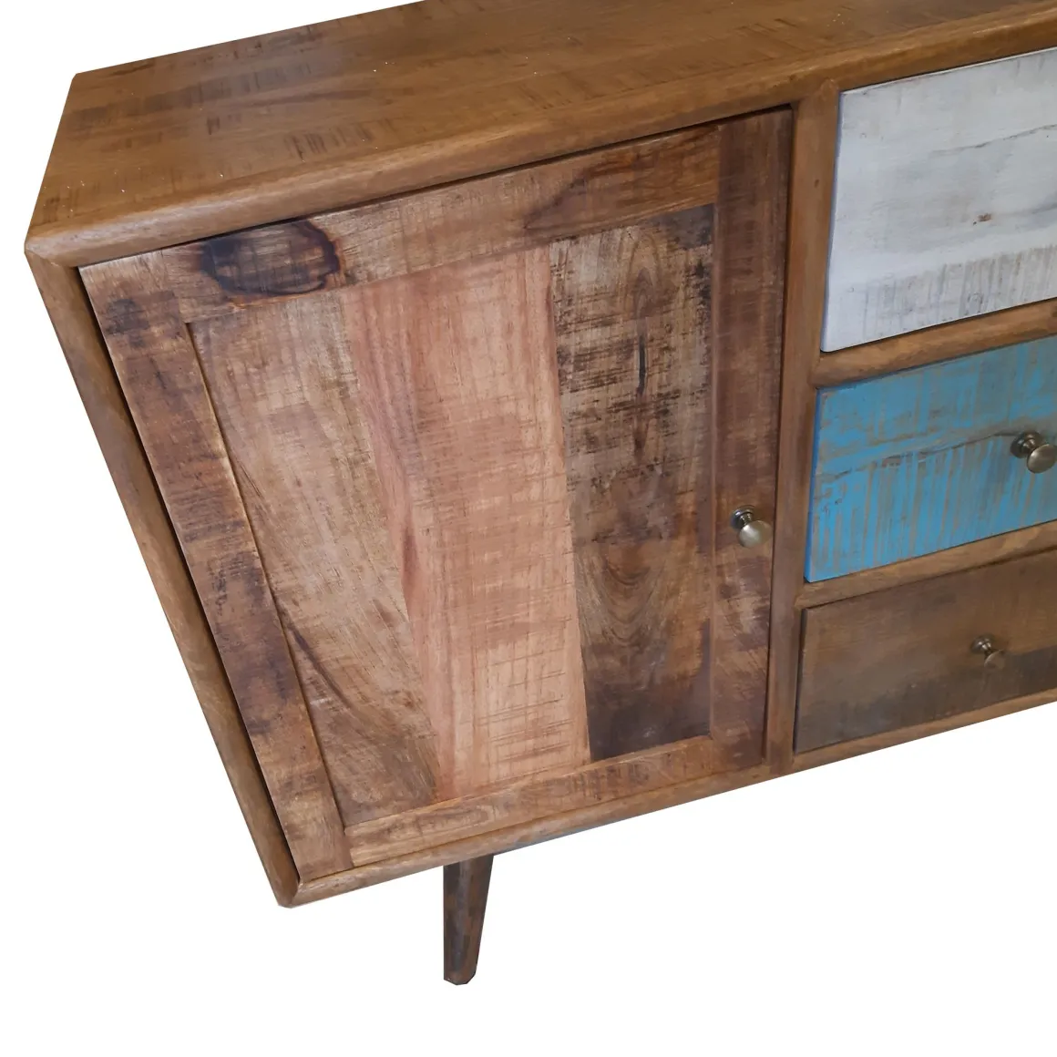 CREDENZA IN MANGO 2 ANTE E 6 CASSETTI: vendita online CREDENZA IN MANGO 2 ANTE E 6 CASSETTI in offerta