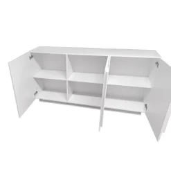 CREDENZA 3 ANTE JUPITER BIANCO LUCIDO in vendita online