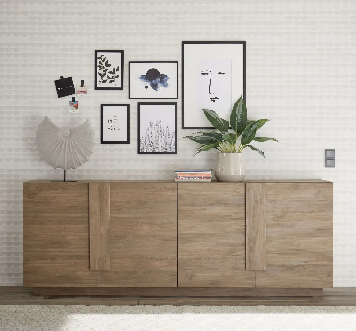 CREDENZA 4 ANTE MOD. JUPITER MERCURE in vendita online