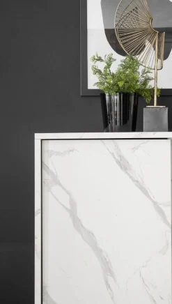 CREDENZA CARRARA EFFETTO MARMO BIANCO: vendita online CREDENZA CARRARA EFFETTO MARMO BIANCO in offerta