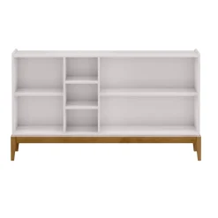 CREDENZA CM 150X45 H. 85 BIANCO E TABACCO: vendita online CREDENZA CM 150X45 H. 85 BIANCO E TABACCO in offerta