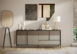 CREDENZA EVEREST LAVA/ARGILLA E MERCURE in vendita online