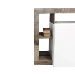 CREDENZA HAMBURG 3 ANTE BIANCO LUCIDO E PERO: vendita online CREDENZA HAMBURG 3 ANTE BIANCO LUCIDO E PERO in offerta