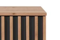 CREDENZA IN LAMINATO: CREDENZA MOD. MEDAN ARTISAN OAK E ANTRACITE