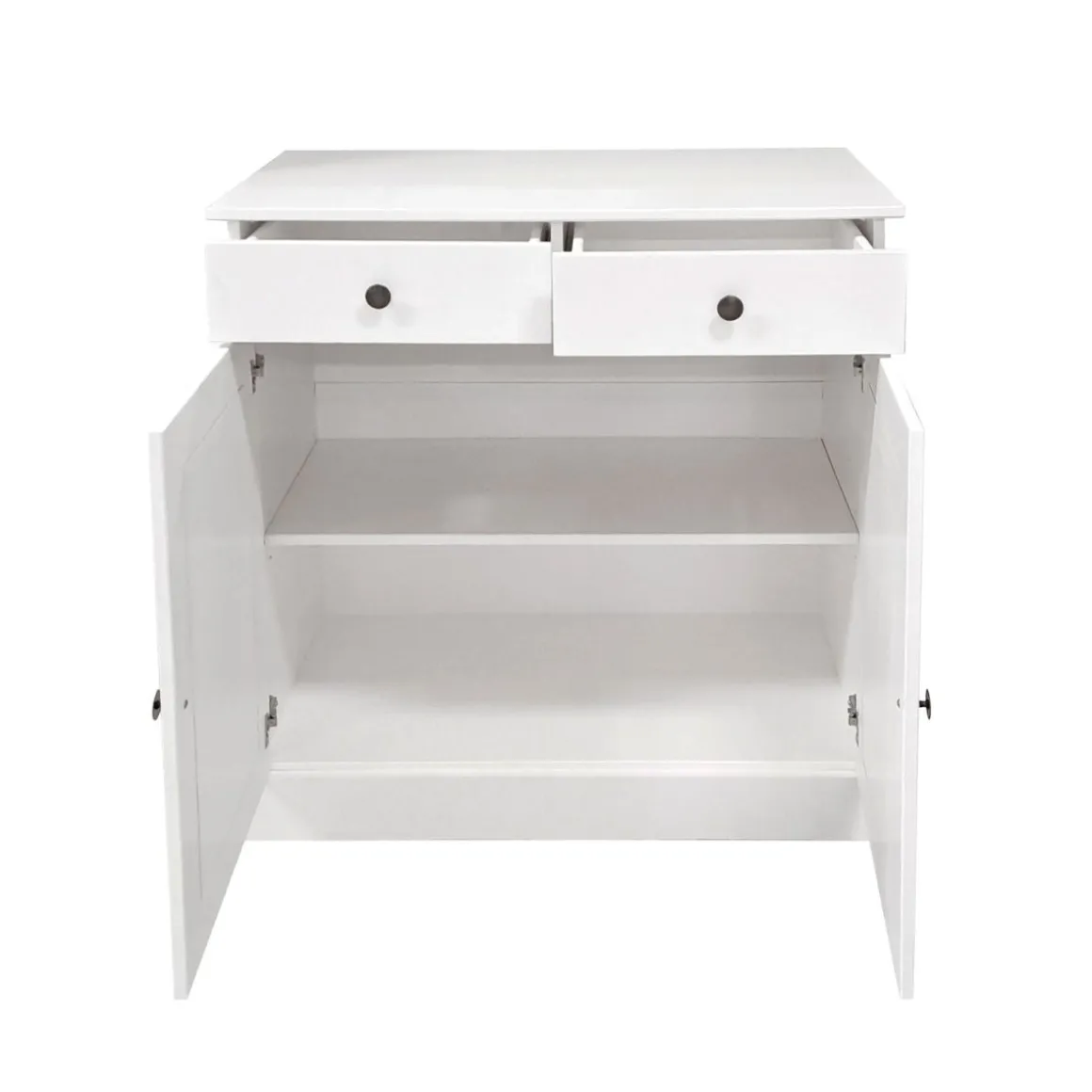 CREDENZA IN LEGNO MASSELLO BIANCO OPACO: vendita online CREDENZA IN LEGNO MASSELLO BIANCO OPACO in offerta