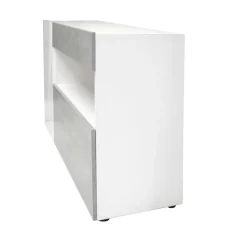 CREDENZA JOHNNY BIANCO E CEMENTO: vendita online CREDENZA JOHNNY BIANCO E CEMENTO in offerta