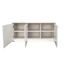 CREDENZA MOD. GIORNO PER GIORNO CM 155.6X45 H. 71.6 NUVOLA FRASSINO E TELE LISCIO in vendita online