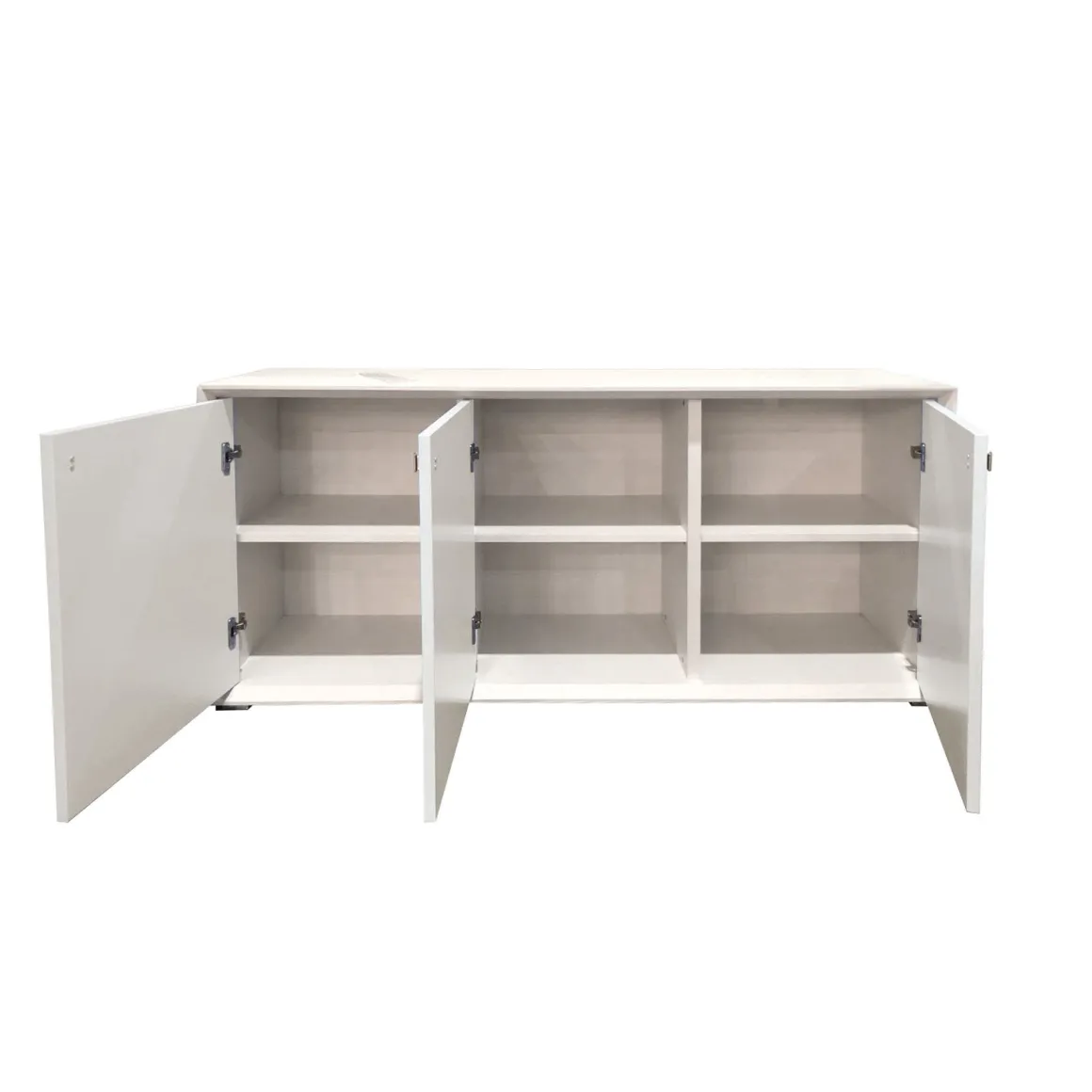CREDENZA MOD. GIORNO PER GIORNO CM 155.6X45 H. 71.6 NUVOLA FRASSINO E TELE LISCIO in vendita online