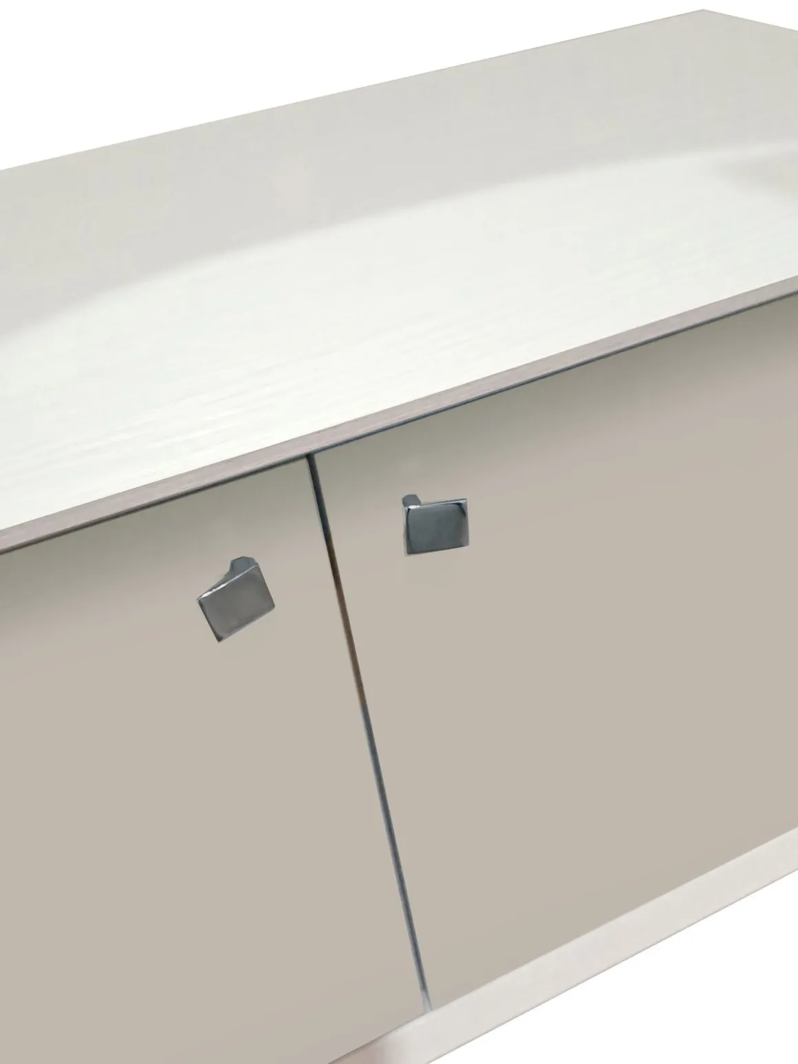 CREDENZA MOD. GIORNO PER GIORNO CM 155.6X45 H. 71.6 NUVOLA FRASSINO E TELE LISCIO in vendita online