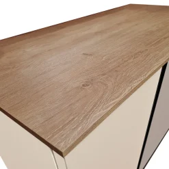 CREDENZA MOD. GIORNO PER GIORNO ROVERE NODATO/CRETA/FANGO in vendita online