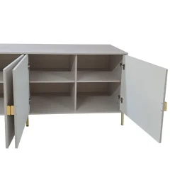 CREDENZA MOD.LOTUS CASHMERE EFFETTO CANNETTATO in vendita online