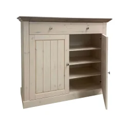 CREDENZA MOD. MONACO WHITE WASHED E GREY: vendita online CREDENZA MOD. MONACO WHITE WASHED E GREY in offerta