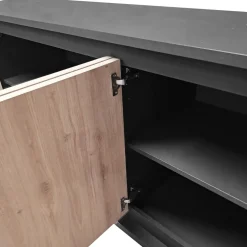 CREDENZA SKY 4ANTE CM 207X50 H. 80 LAVA/CADIZ in vendita online