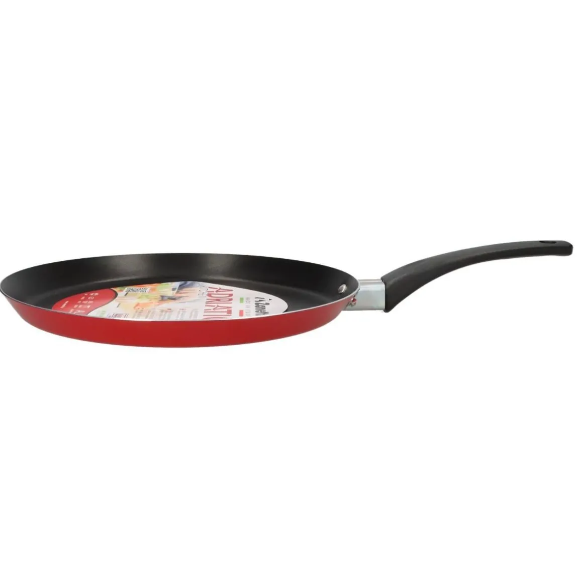 CREPIERA 1 MANICO LINEA ADRIATICA ROSSA DIAM. 25CM