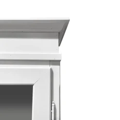 Cristalliera bianca: offerta cristalliera bianca in legno laccato bianco