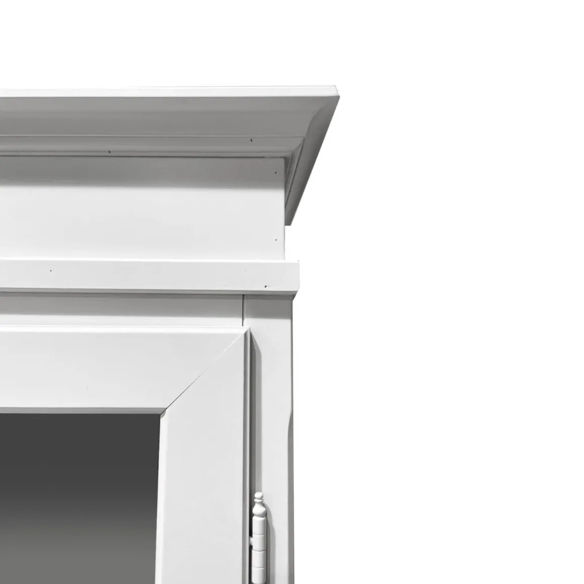 Cristalliera bianca: offerta cristalliera bianca in legno laccato bianco