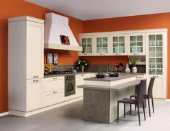 Cucina classica componibile in decapè frassino: modello Signoressa