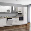 Cucina classica componibile bianca laccata: modello olimpia