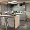 CUCINA COMPLETA GRIGIO/LEGNO