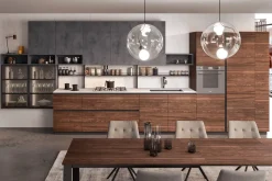 CUCINA COMPLETA NOCCIOLA/GRIGIO