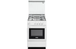 CUCINA CM 50X50 DE LONGHI AD APPOGGIO 4 FUOCHI BIANCA SGW554GBN