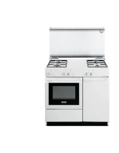 CUCINA CM 86X50 DE LONGHI AD APPOGGIO 4 FUOCHI BIANCA SGW854N